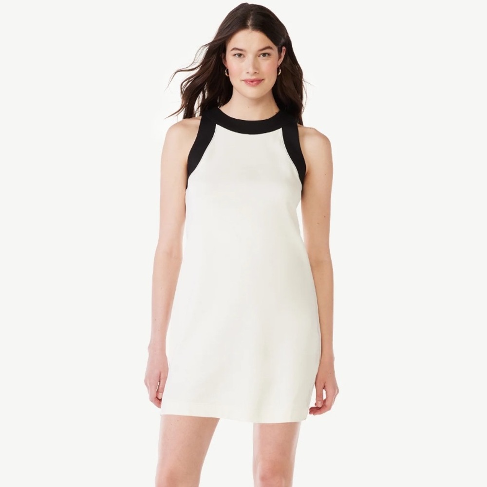 NWT! Free Assembly Color Block Mini Dress - size S